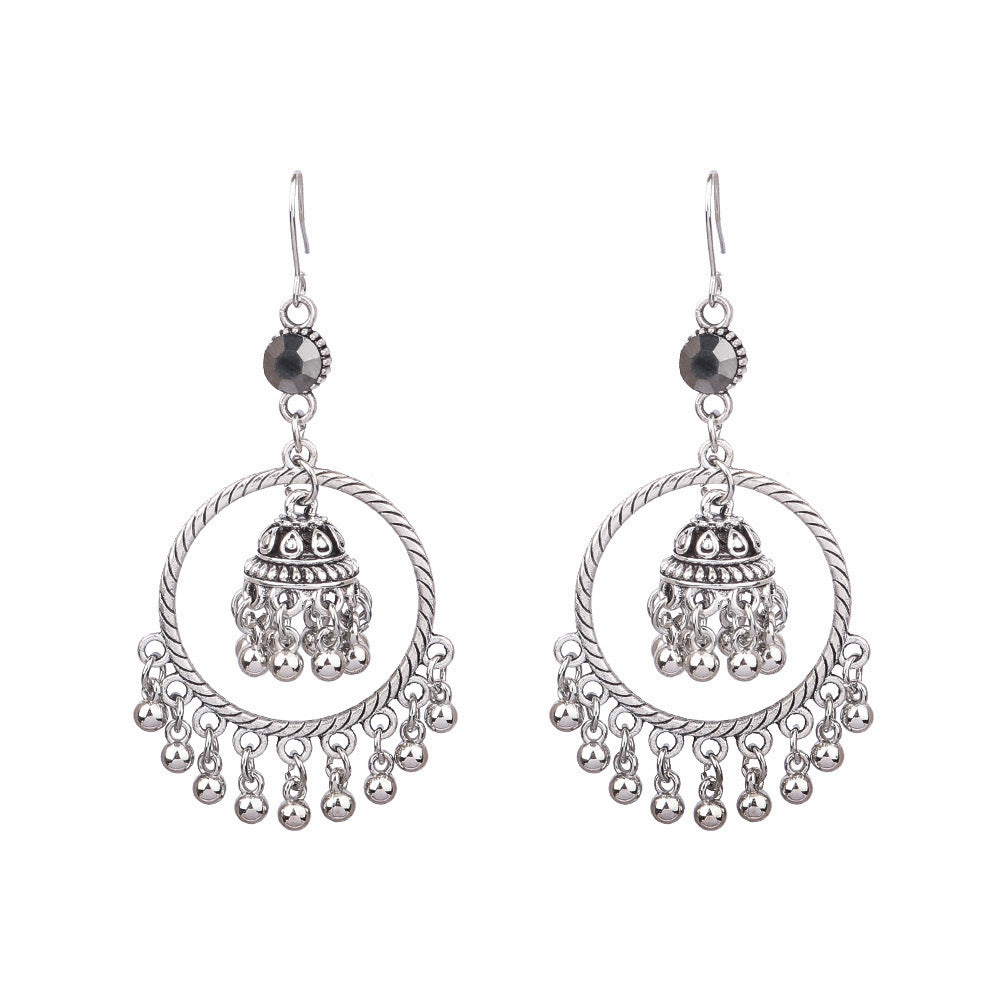 Bohemian Silver Temperament Earrings For Women